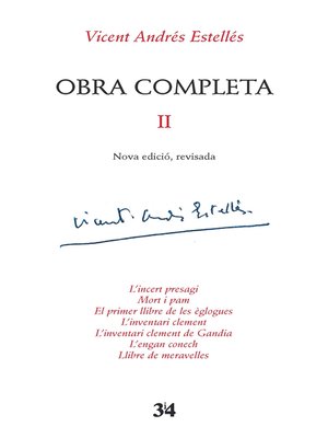 cover image of Obra completa, 2